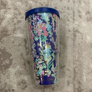 Blue Lilly Pulitzer Tumbler
